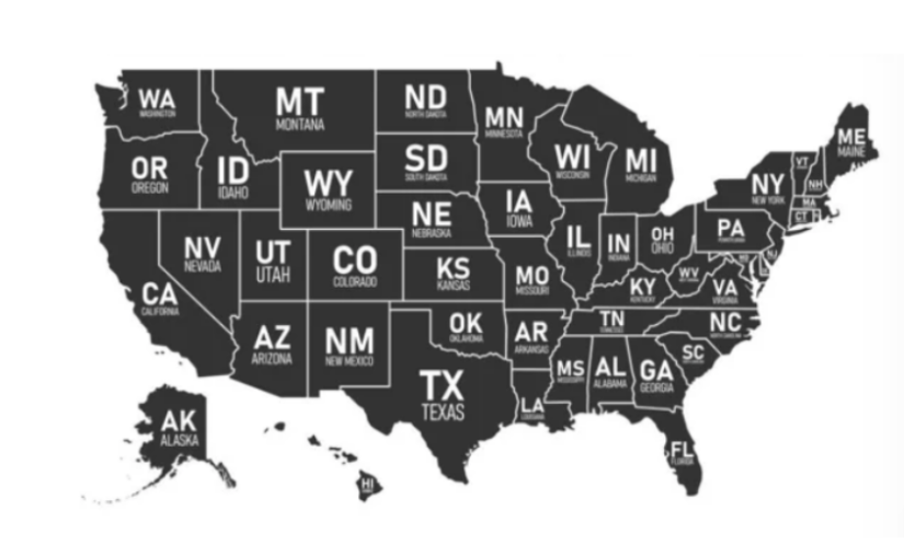 USA map – Boxer markets nationwide